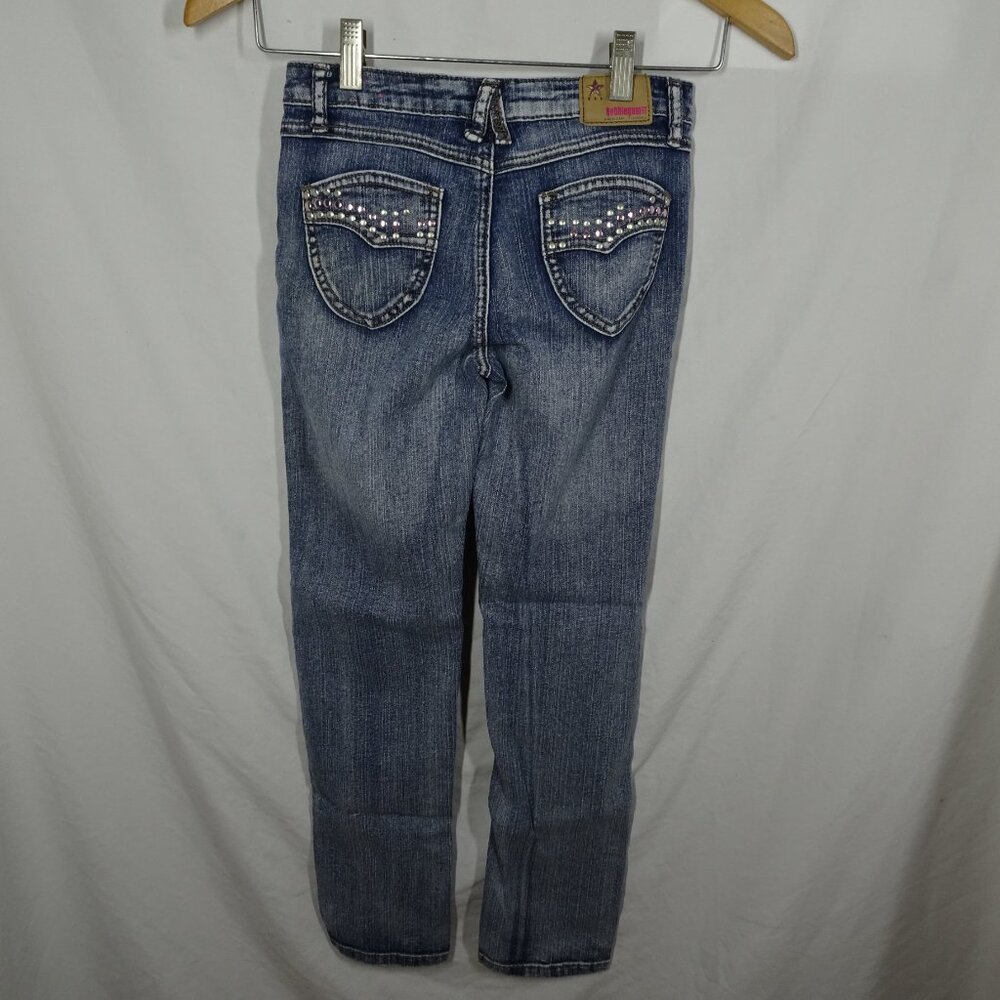 Y2K Bubblegum Girls Youth Jeans Size 12 - Picture 2 of 7
